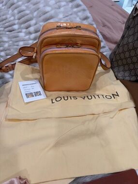 Louis Vuitton Vernis Wooster Double Zip Crossbody Bag Rare Vintage
